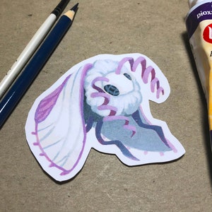 Cute Moth Sticker