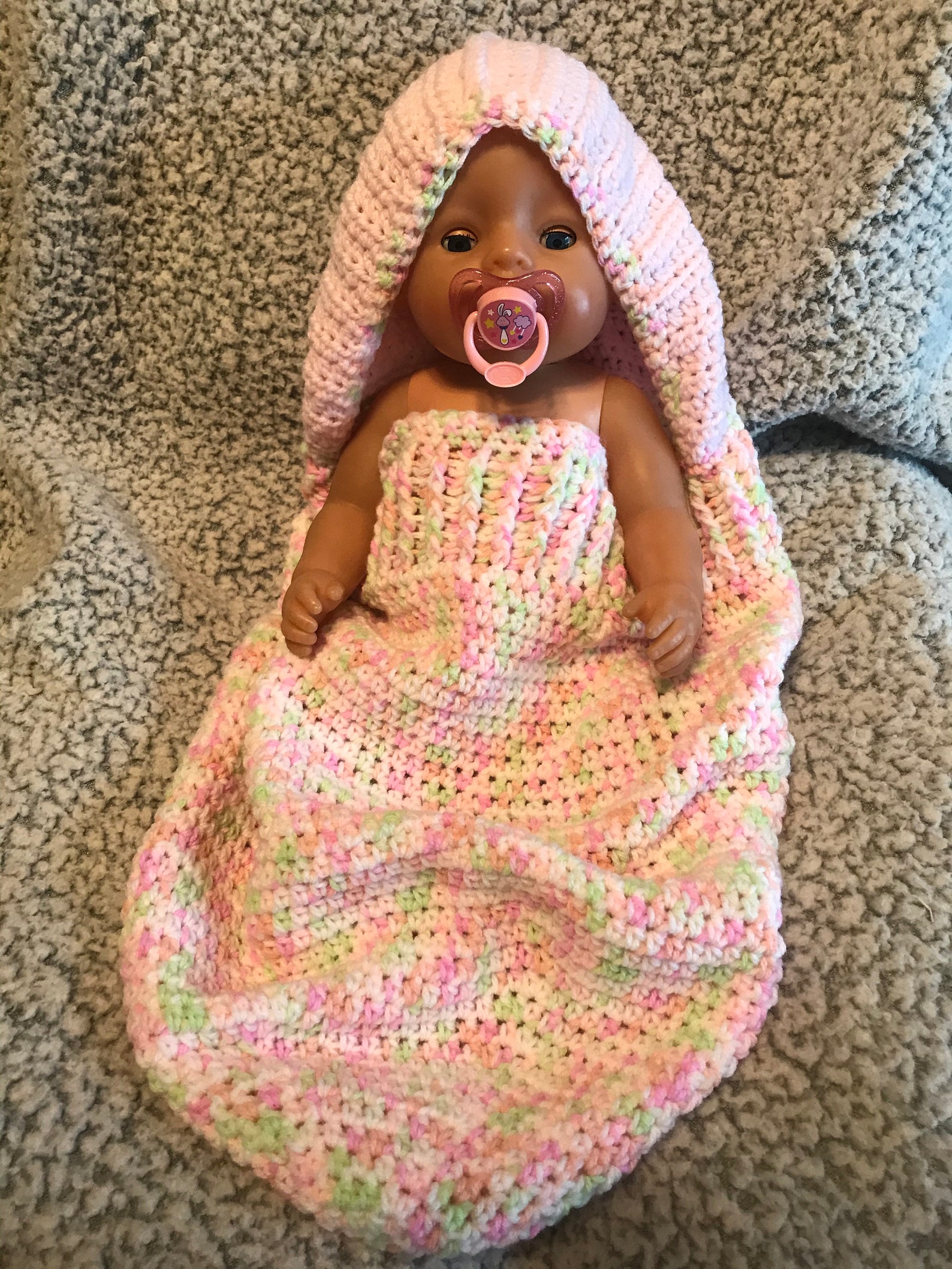 Buy Crochet Baby Swaddle/ Sleeping Bag Online in India Etsy