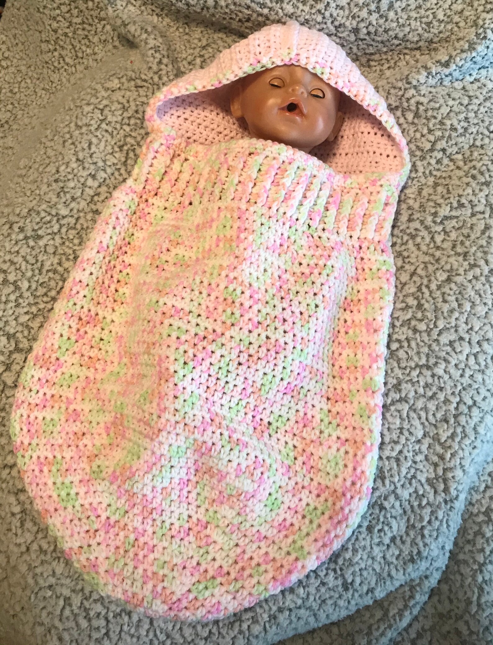 Buy Crochet Baby Swaddle/ Sleeping Bag Online in India Etsy