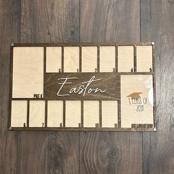 School Picture Frame - Etsy