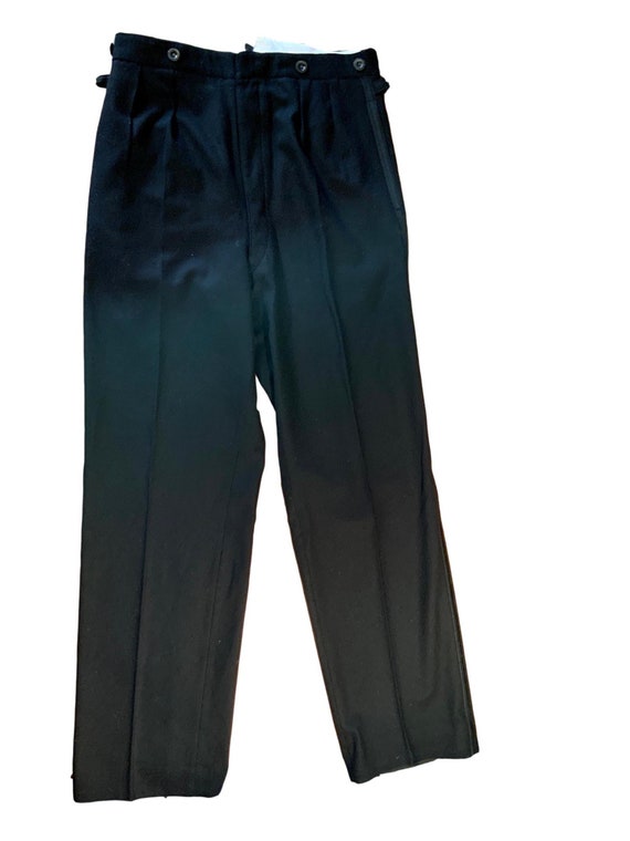 Vintage 1930’s-40’s tailored wool grey black high