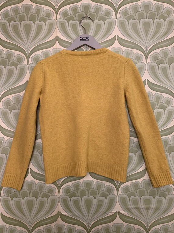 Mustard coloured jumper Gem