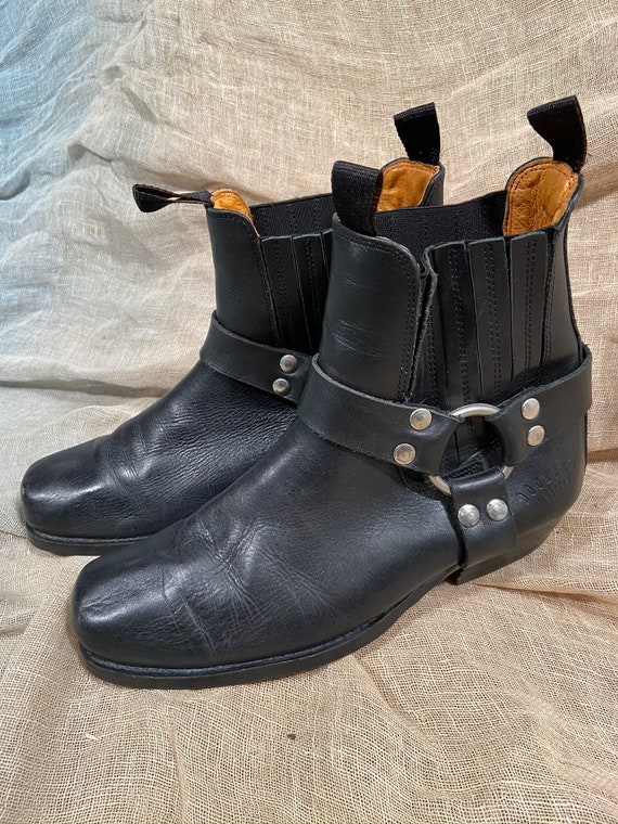 dockers biker boots