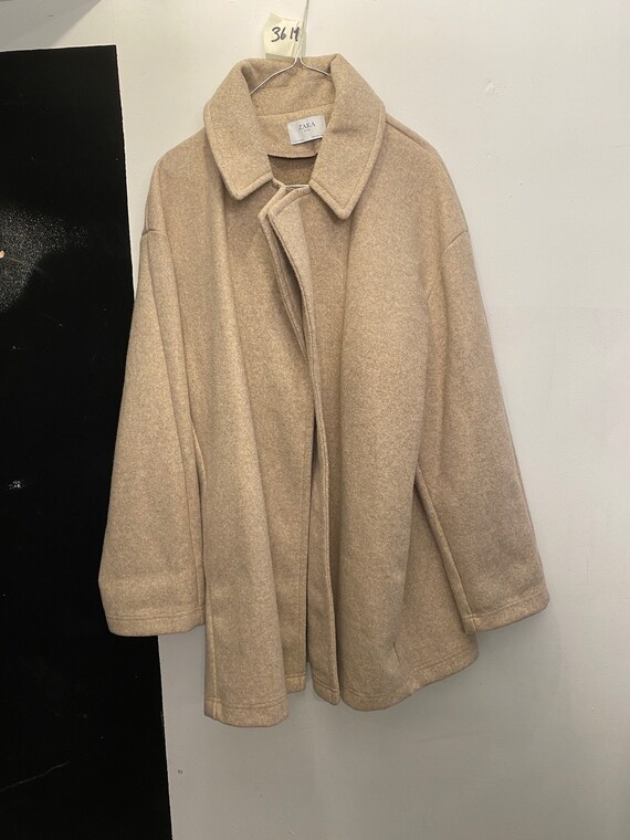 zara swing coat