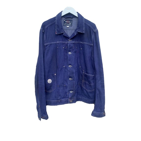 painters jacket blue