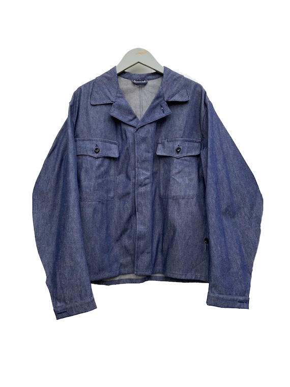 Deadstock Indigo denim workwear #194