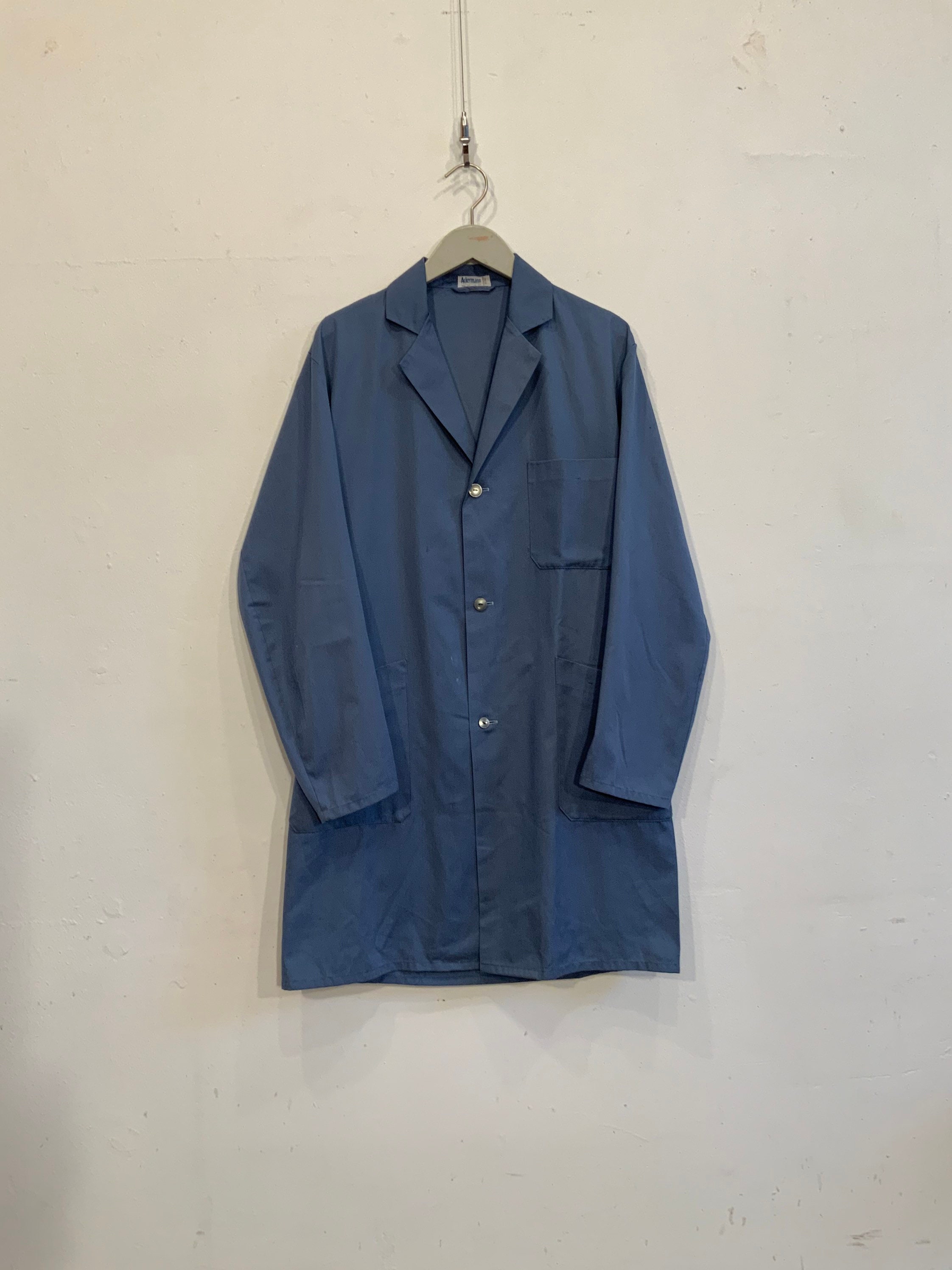 French Workwear Overshirt/jacket in Soft Indigo Cotton Great - Etsy