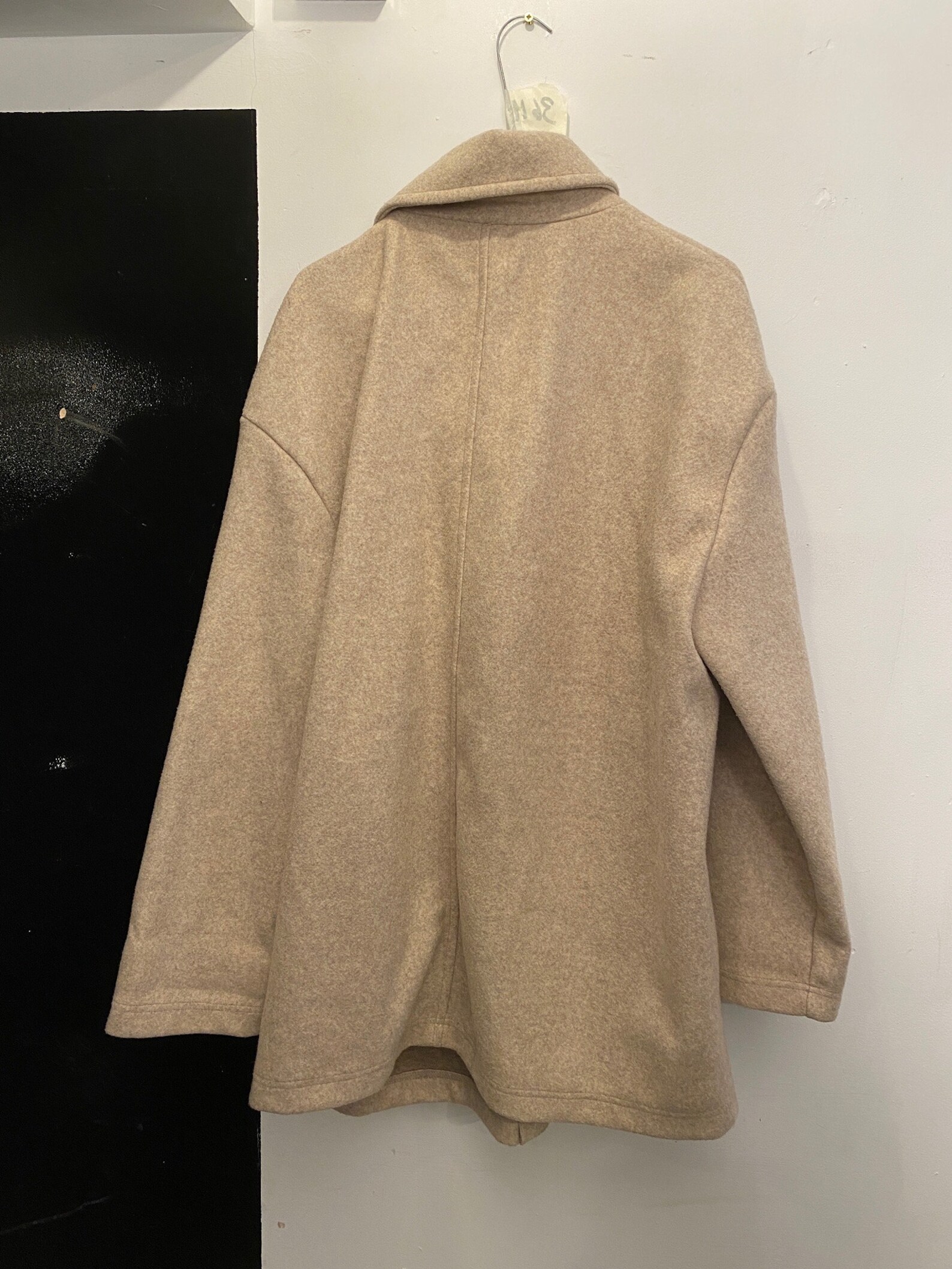 Zara Camel Coat Classic Timeless Style Concealed Closure Swing Etsy UK