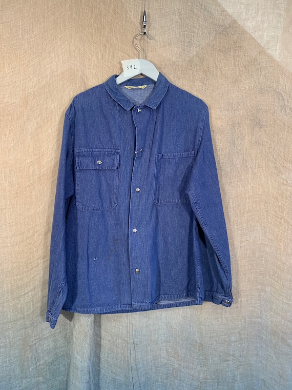 Unisex Cotton Denim Workwear shirt