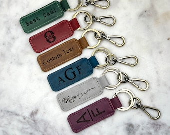 Personalized Keychain, Customized Keychain, Key Chain Leather Keychain, Personalized Key Chain, Custom Key Chain