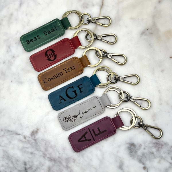 Personalized Keychain, Customized Keychain, Key Chain Leather Keychain, Personalized Key Chain, Custom Key Chain