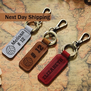 Volleyball Keychain, Volleyball Team Gifts, Volleyball Senior Night Gifts, Personalized Volleyball Gifts, End of Season, Volleyball Banquet