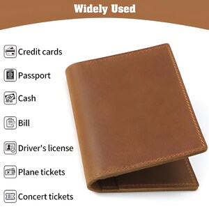 Personalized Passport Holder, Leather Passport Cover, Passport Case, Passport wallet,Personalized Passport Cover, Passport Gift image 3