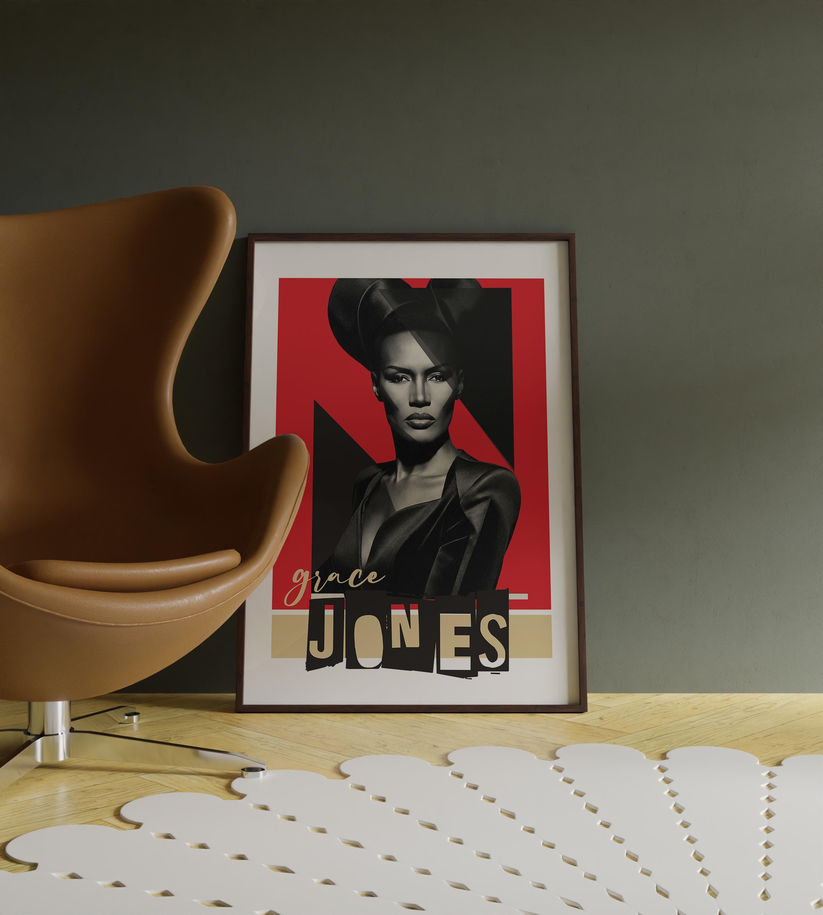 Grace Jones Poster - Museum Quality Print, Iconic Wall Art - Etsy