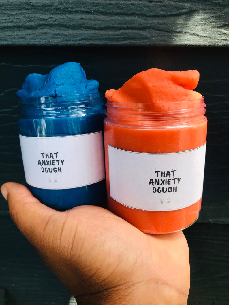 Therapy Playdough For Adults Anxiety Relief Aromatherapy Etsy