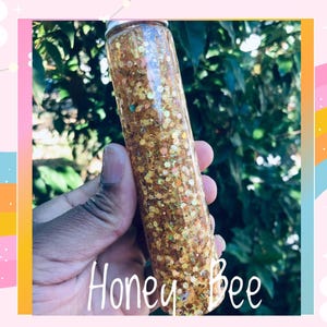 Sensory Bottle | Bee Sensory Bottle | Autism Sensory Toys | Desk Toys | Stress Relief | Calm Down Corner | Calm Down Jars | Sensory Toys|