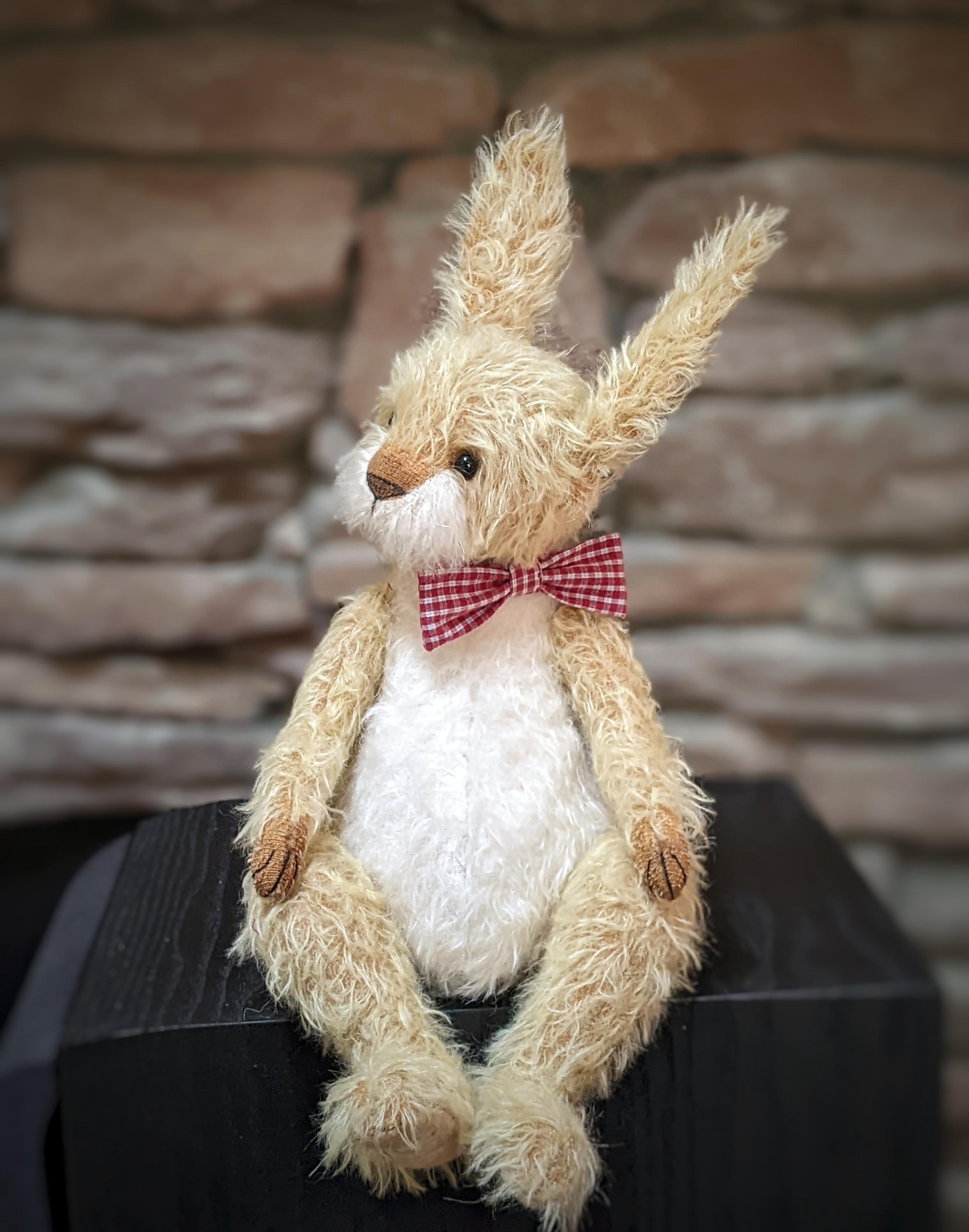 Artist Teddy Bunny 11 in (28 Cm). Classic Style Teddy Bunny. Handmade ...