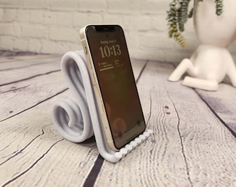 3D Printed Phone Stand: Modern Desk Organizer, Office or Home