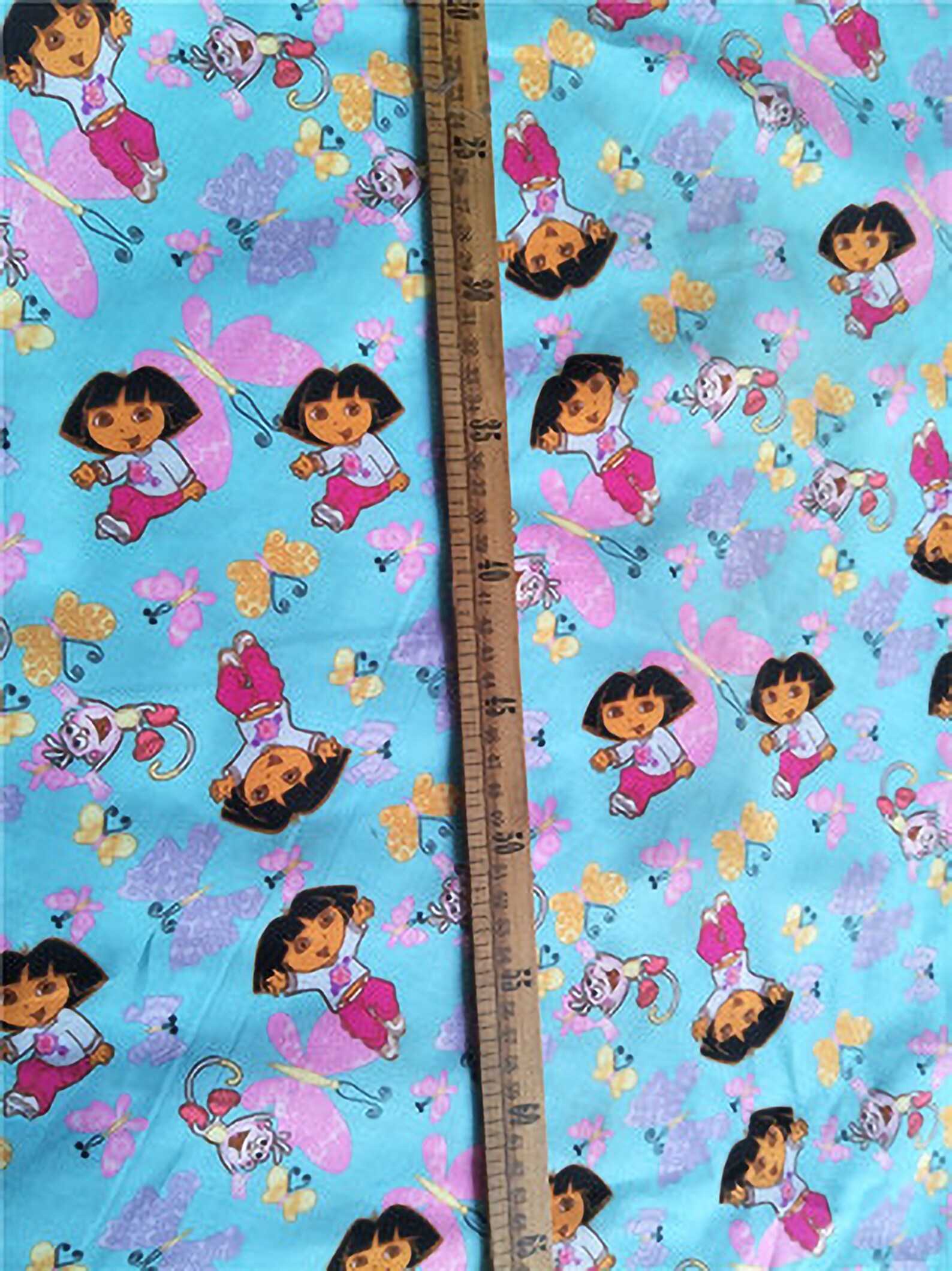 Dora Fabric 100 Cotton Cloth Dora the Explorer Cotton Etsy