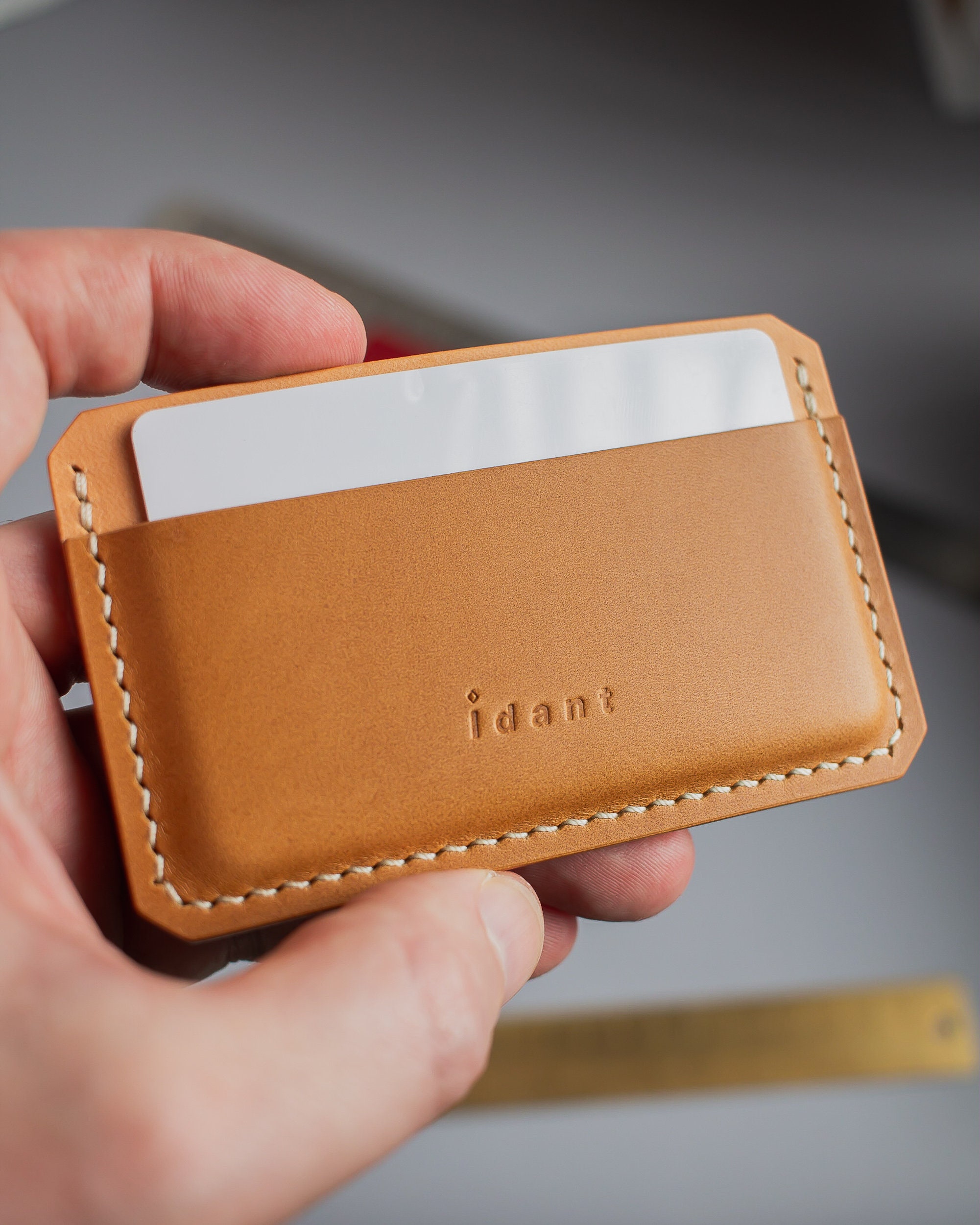 Handmade Slim Leather Wallet Crafted From Italian Vegetable Tanned Leather. Card Holder cameron Etsy Ireland