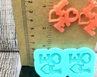 Love Drop Pendiente Silicona Molde