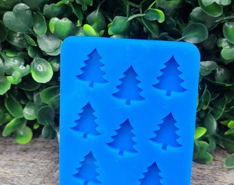 Kerstboom Stud Earring Mold - Mal voor epoxyhars