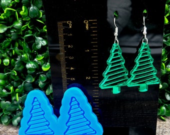 Siliconen mal kerstboomoorbel