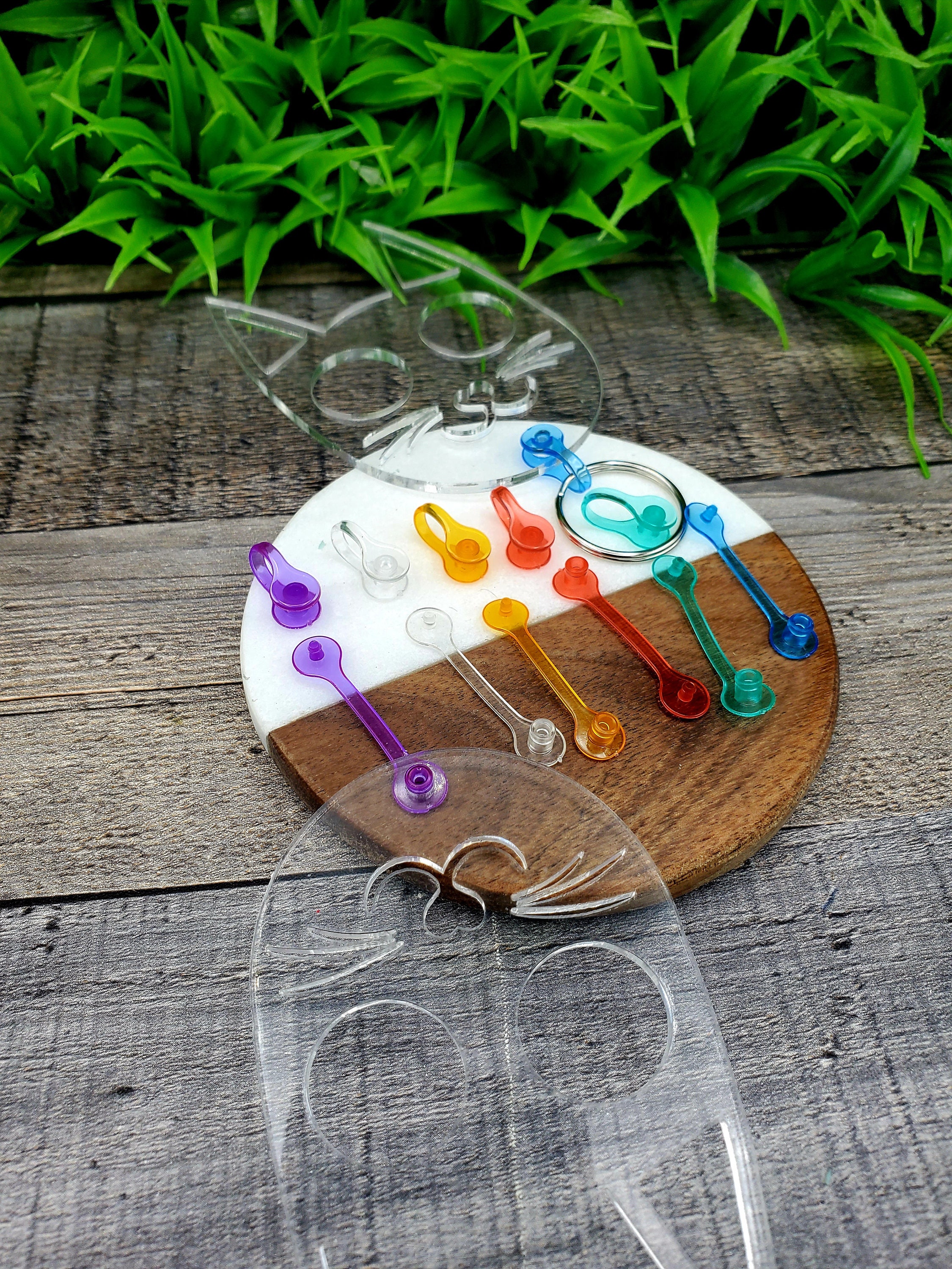 Plastic Keychain Snaps/plastic Keychain Clips/ Keychain Accessories ...
