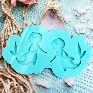 Mermaid Afro Queen Earring Silicone Mold