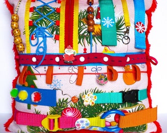 montessori buckle toy