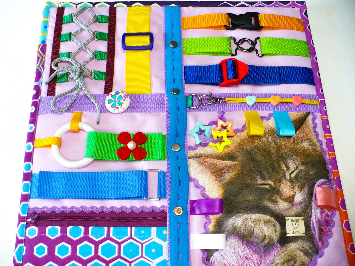 Adult Fidget Blanket Dementia Alzheimer AwarenessMemory Toy Etsy