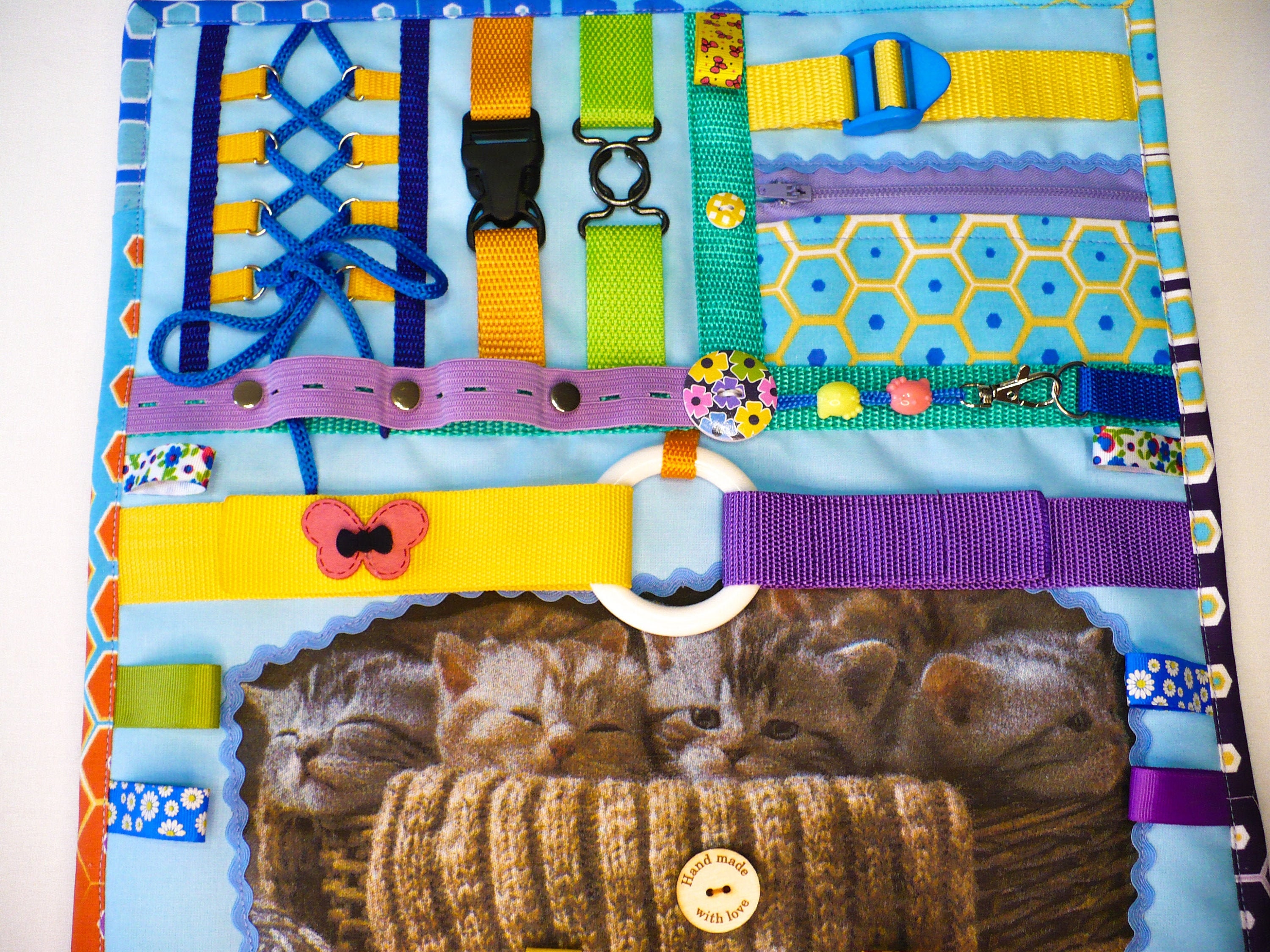 Adult Fidget Blanket Dementia Alzheimer AwarenessMemory Toy Etsy