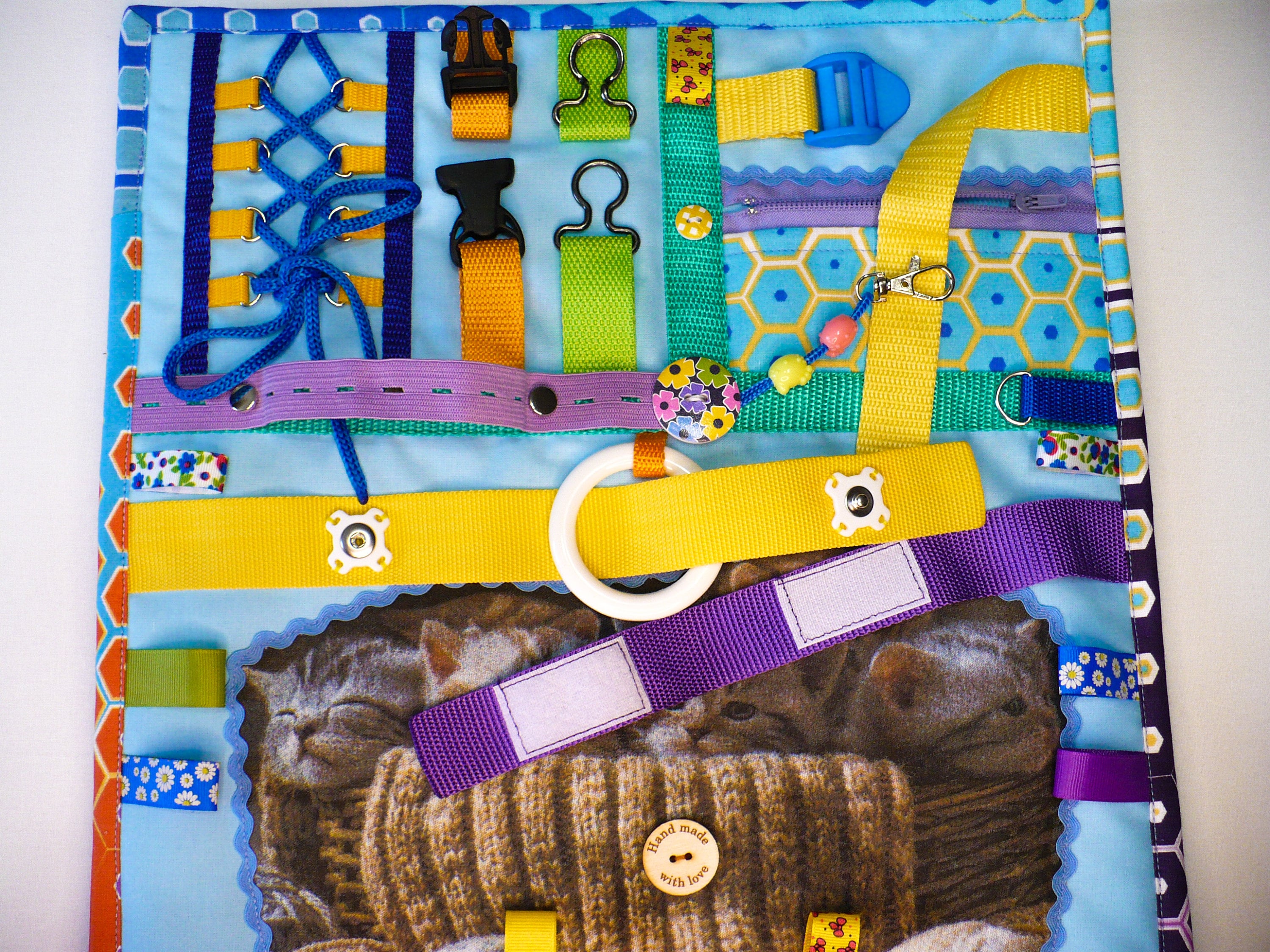Adult Fidget Blanket Dementia Alzheimer AwarenessMemory Toy Etsy