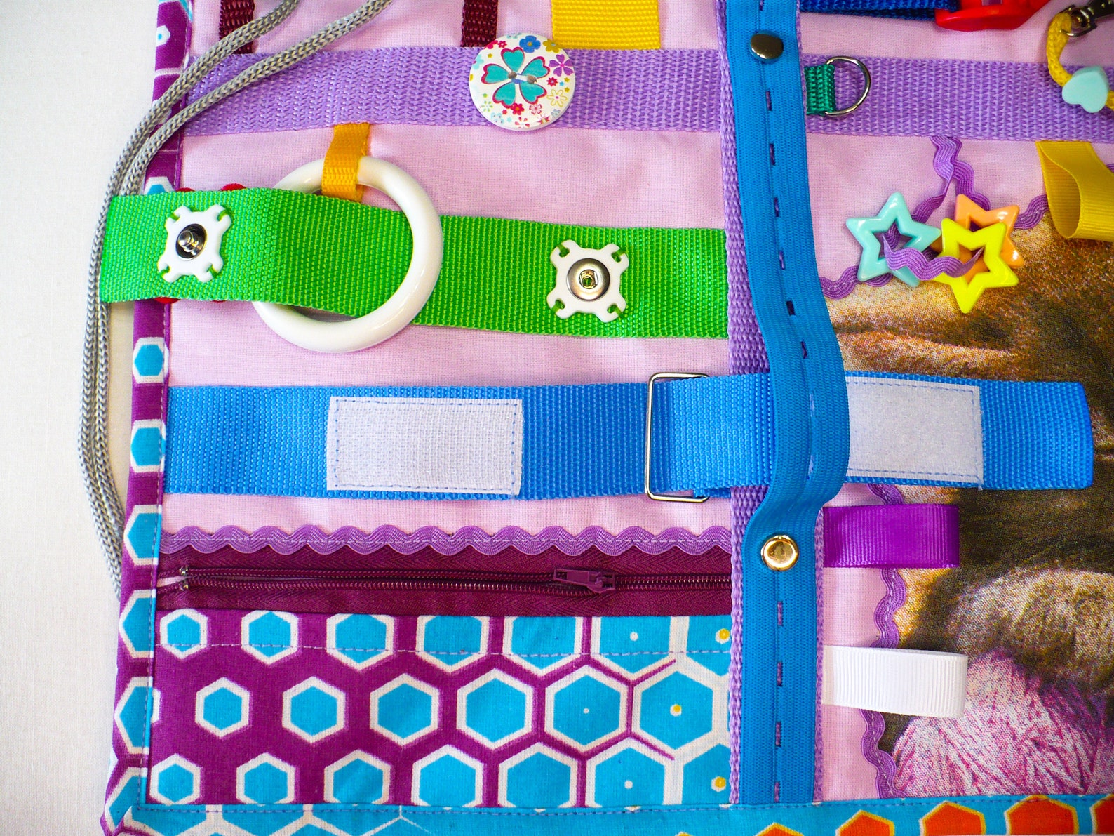 Adult Fidget Blanket Dementia Alzheimer AwarenessMemory Toy Etsy