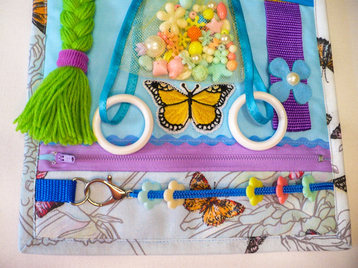 Dementia fidget toy Activity mat for elderly Alzheimers gift Etsy