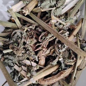 Lactaca Virosa Stängelkräuter getrocknetes Blatt Blatt Blätter Pflanze Naturtee-Tinktur wilder stacheliger Kopfsalat Schmerzlinderung