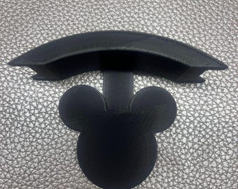 Black Mouse  -  Wall Mount Ear Holder
