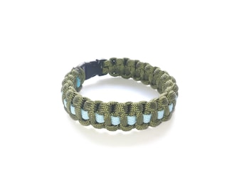 Pulsera de paracord 550 de Blue Line Cobra