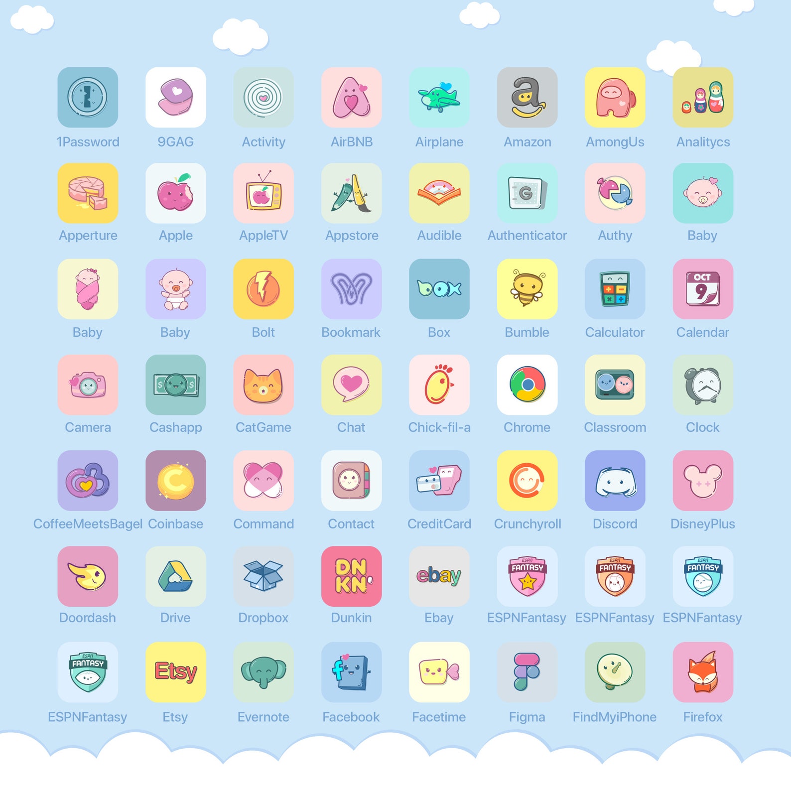 cute app icons cute app icons
