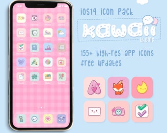 Paquete de iconos mínimo iOS15 (Kawaii lindo)