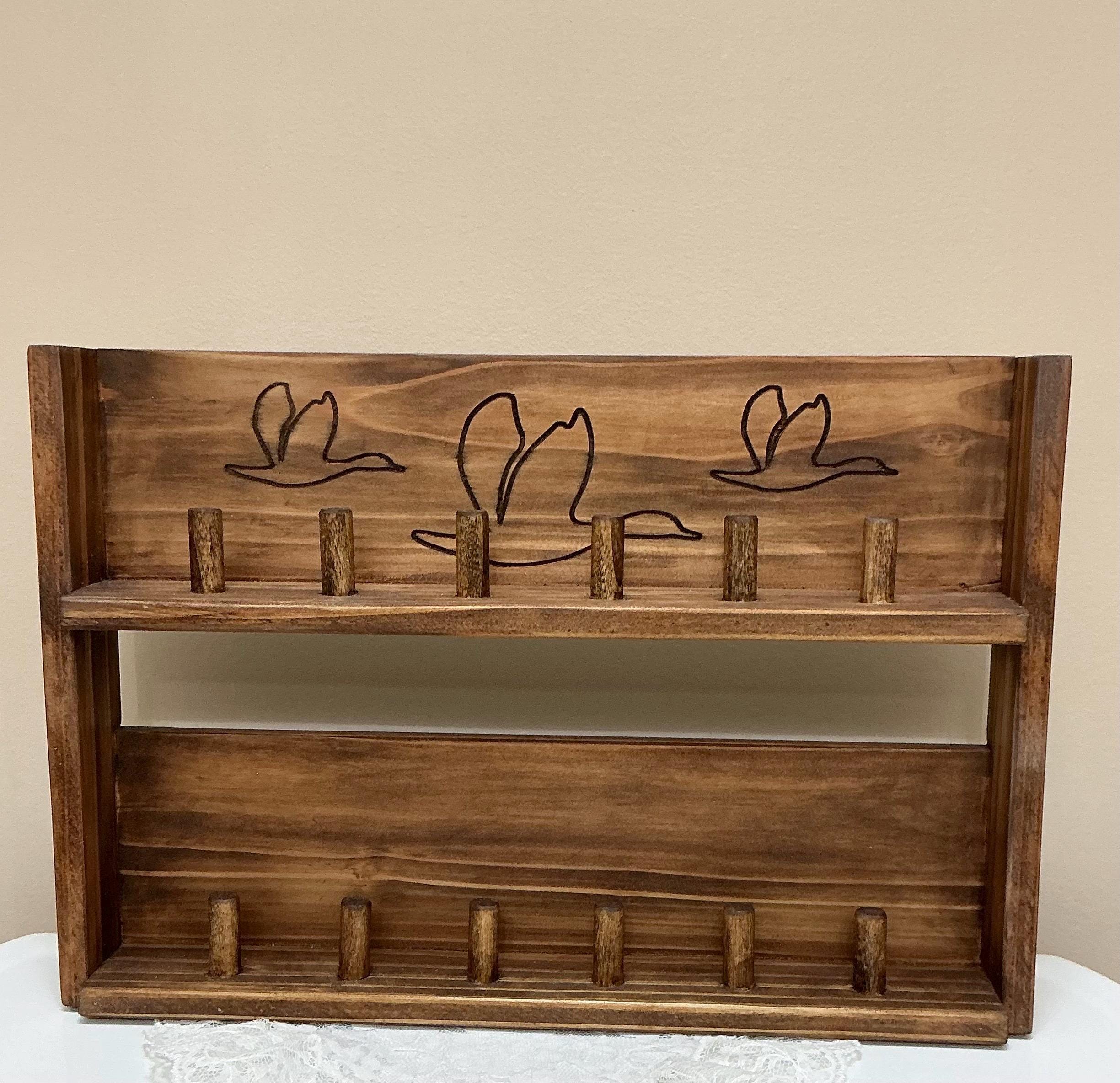 Duck Call Display Shelf Rustic Two Tier - Etsy