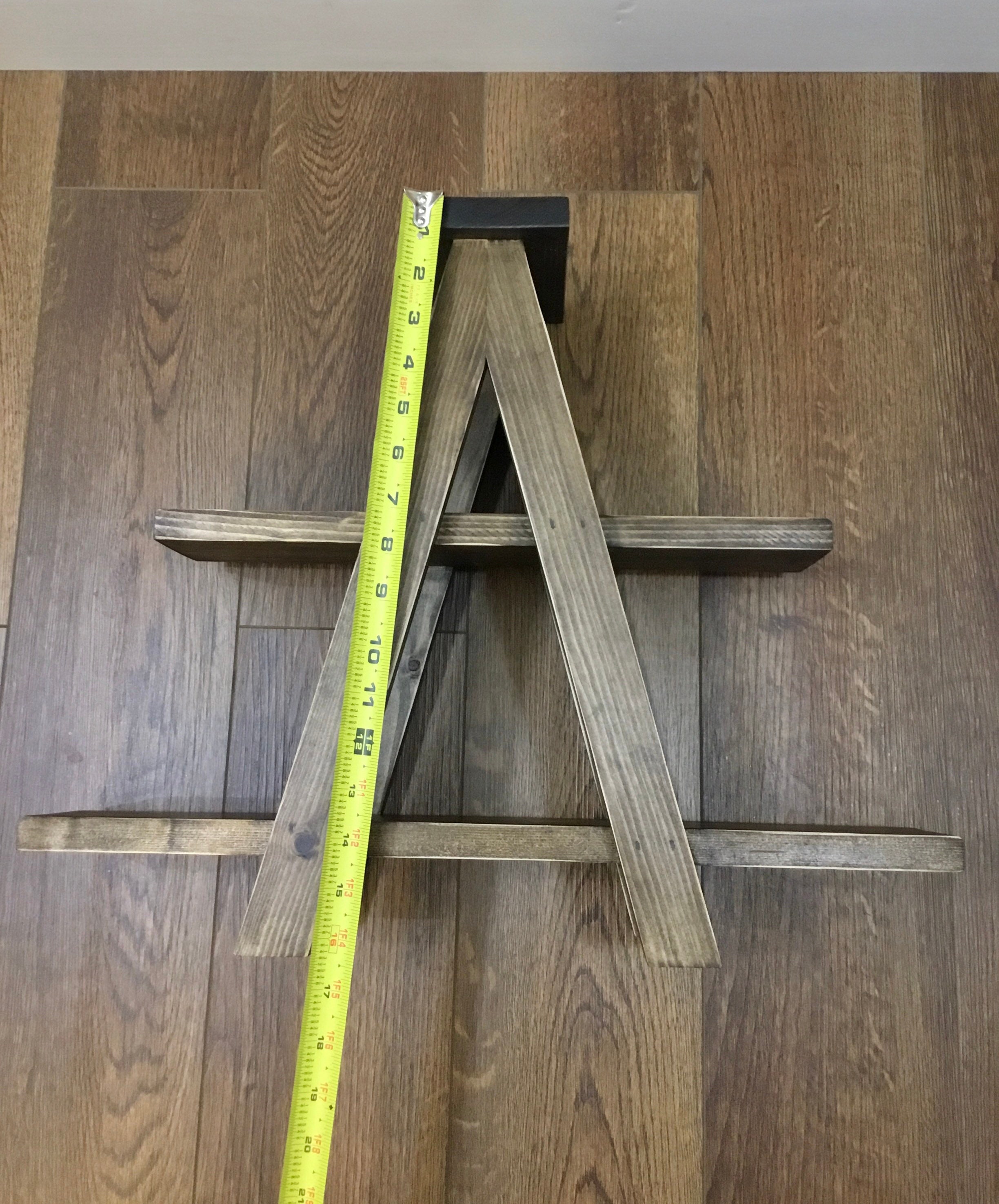 Mini Wood Ladder Shelf Tiered Tray Etsy