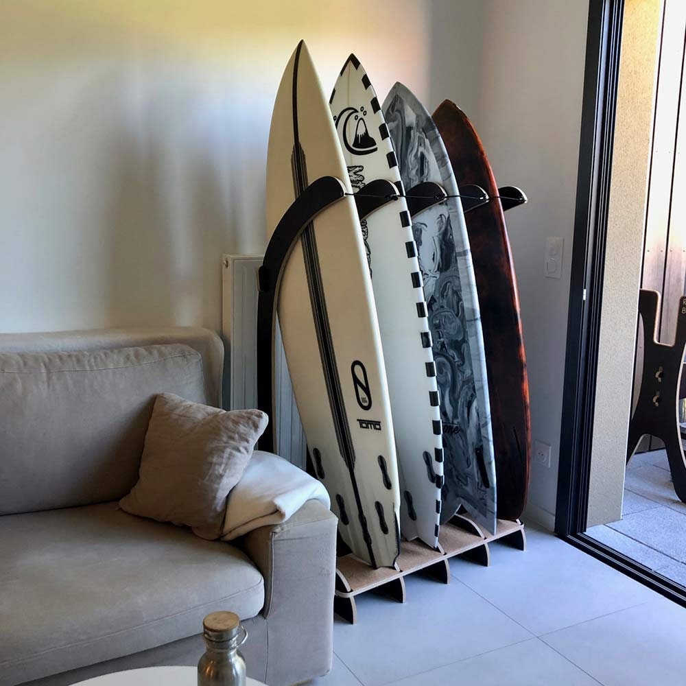 Wave Rack Picks Wave Rack de 3 a 6 tablas anchas con sujetadores - Etsy España