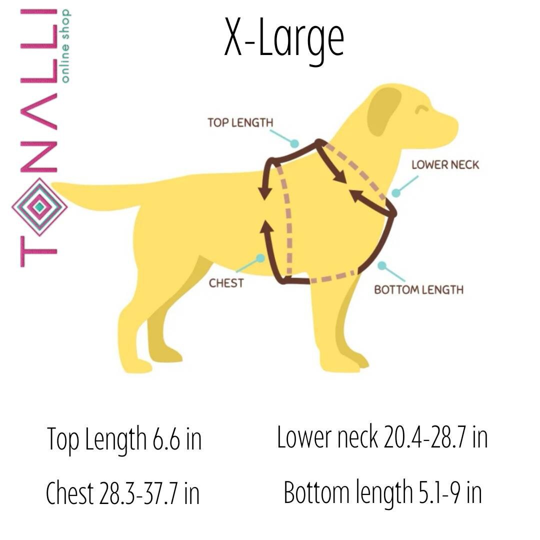 Adjustable Dog Harness XLARGE Mexican Dog Harness Pet Dog Etsy