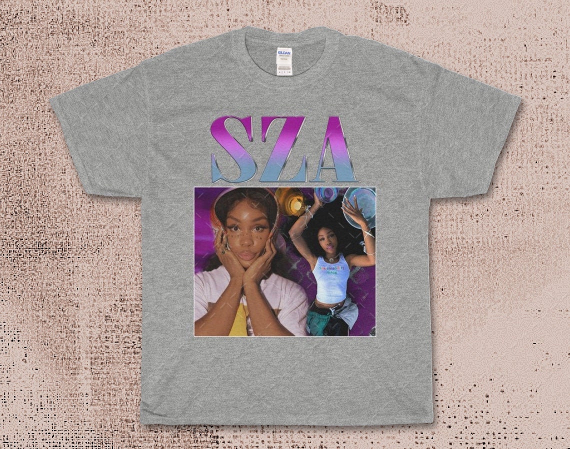 SZA RnB Rap Hip Hop 90s Retro Vintage T-shirt | Etsy
