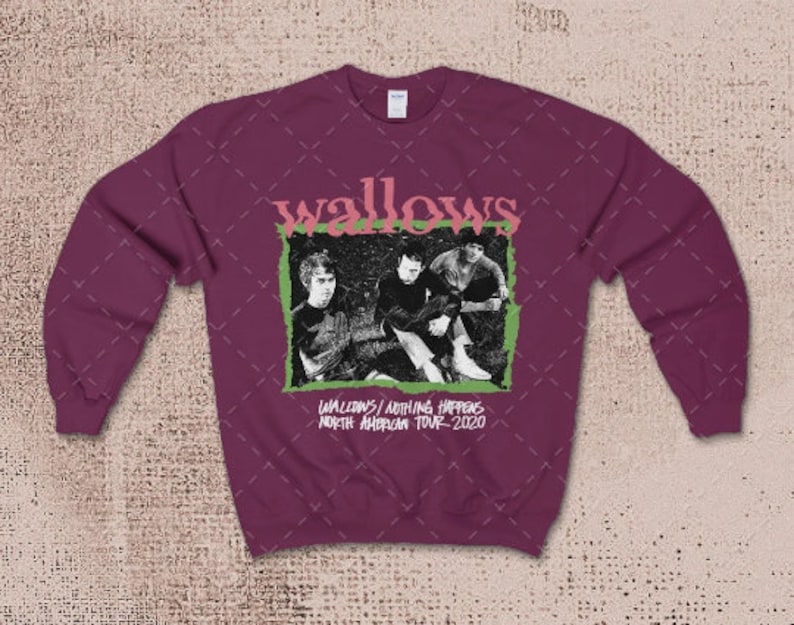 wallows purple sweatshirt