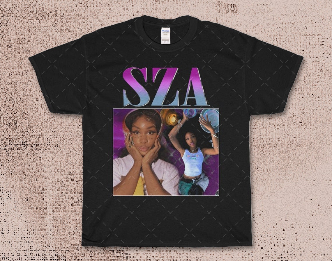 SZA Rnb Rap Hip Hop 90s Retro Vintage T 
