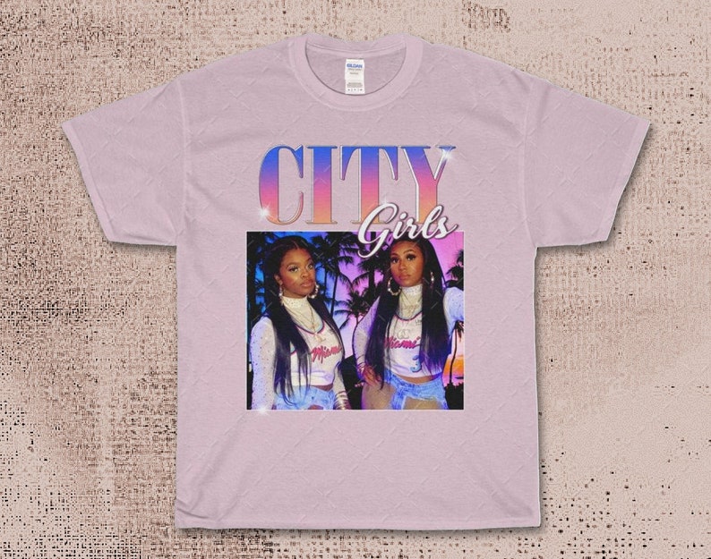 City Girls Rap Hip Hop 90s Retro Vintage T-shirt | Etsy