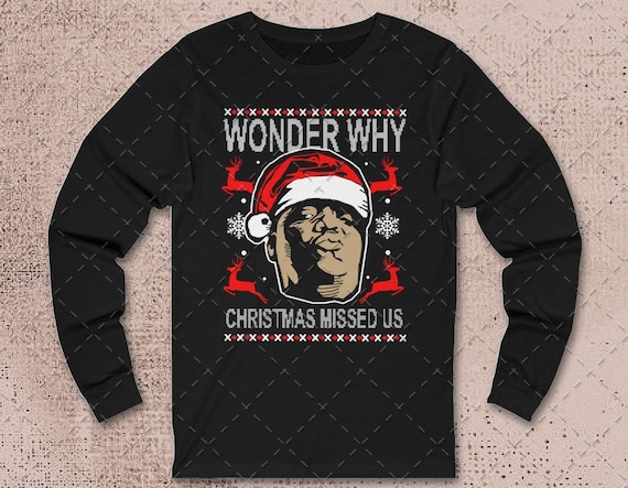 Notorious B.I.G Christmas Tshirt 