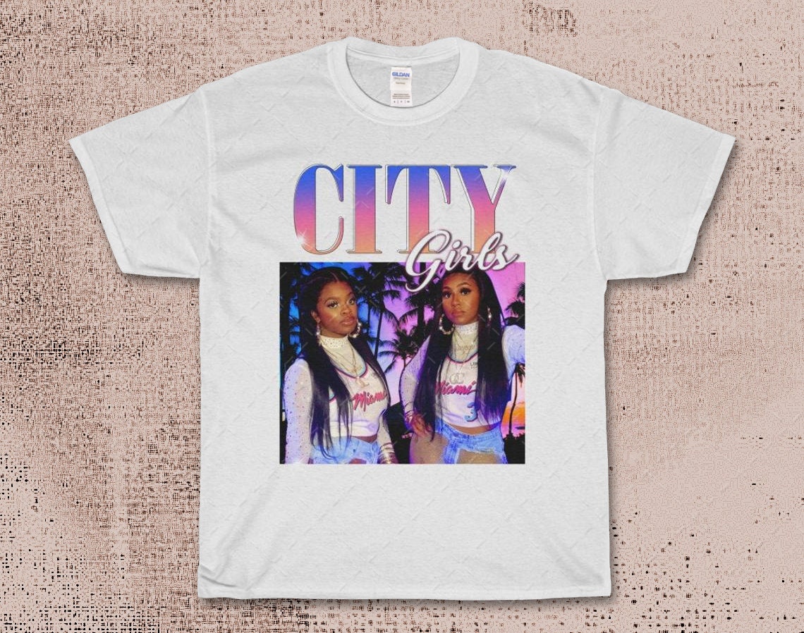City Girls Rap Hip Hop 90s Retro Vintage T-shirt | Etsy